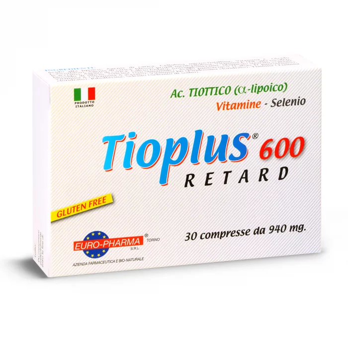 BIONAT - Tioplus 600 Retard - 30tabs